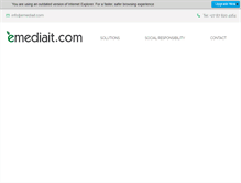 Tablet Screenshot of emediait.com